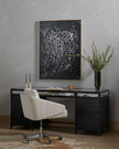 Four Hands Shadow Box Executive Desk