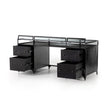 Four Hands Shadow Box Executive Desk