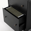Four Hands Shadow Box Executive Desk