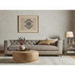 Four Hands Sinclair Large Round Ottoman