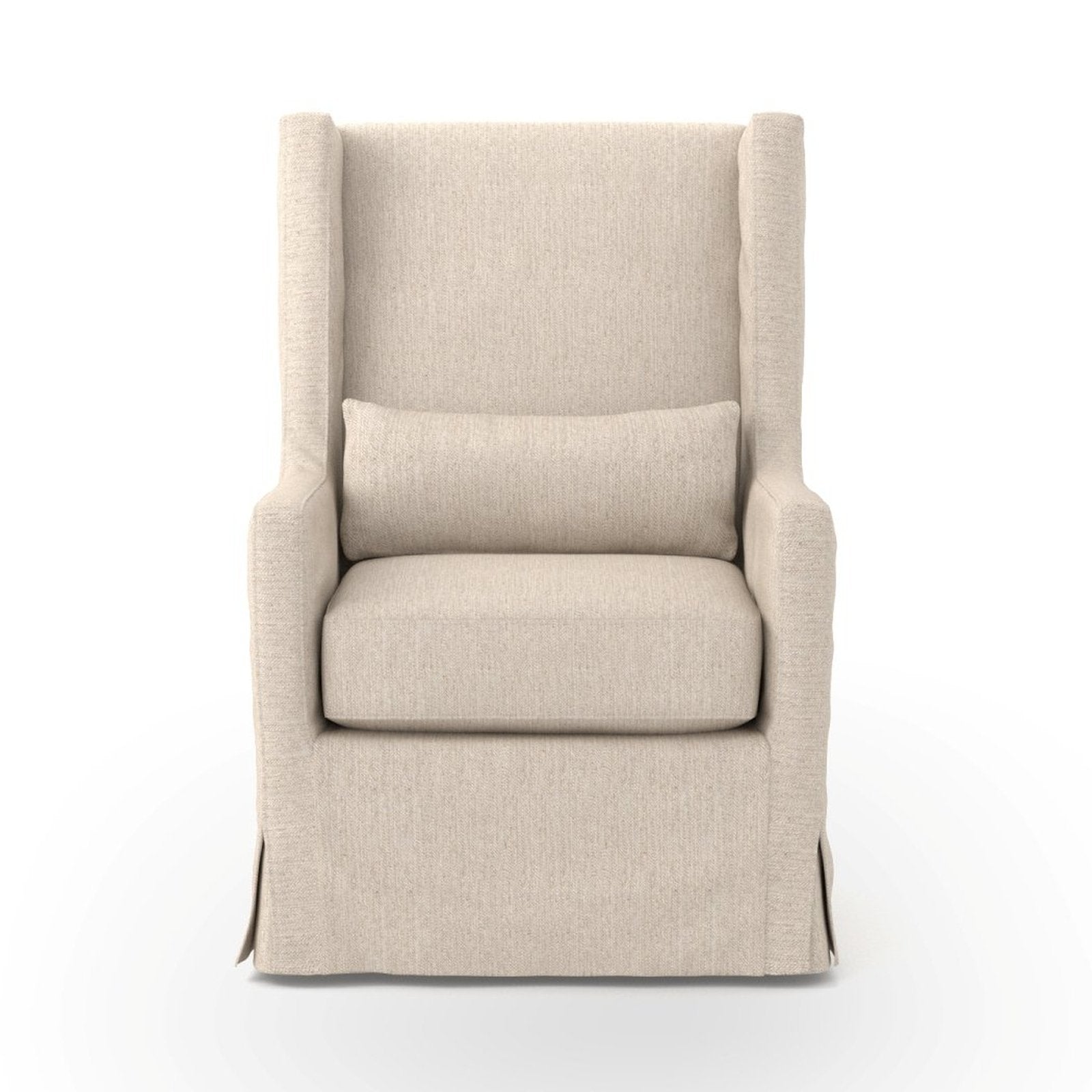 Four Hands Swivel Wing Chair