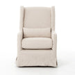 Four Hands Swivel Wing Chair