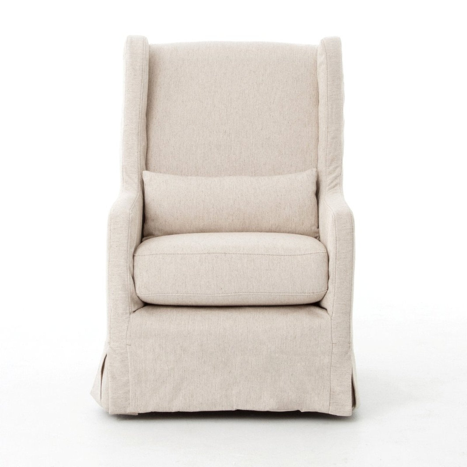 Four Hands Swivel Wing Chair