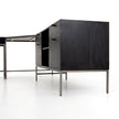 Four Hands Trey L-Shaped Desk System With Filing Credenza