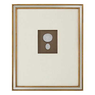John Richard Mahogany Intaglio Wall Art