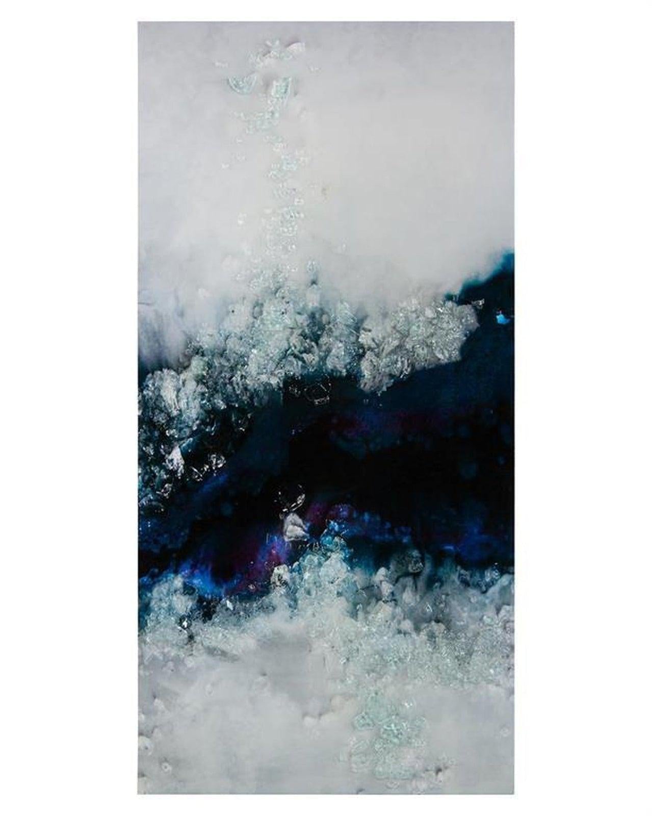 John Richard Mary Hong'S Flowing River Triptych Set Of Three Wall Art