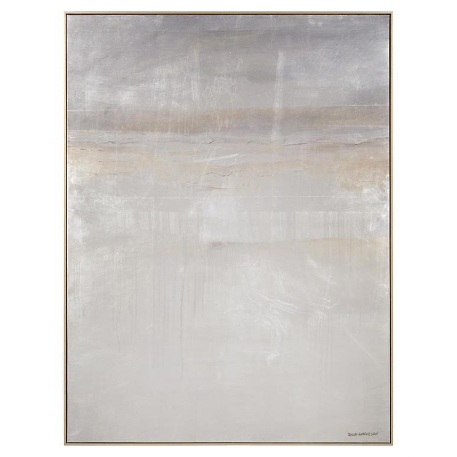 John Richard Rick Anderson'S Silver Rain Wall Art