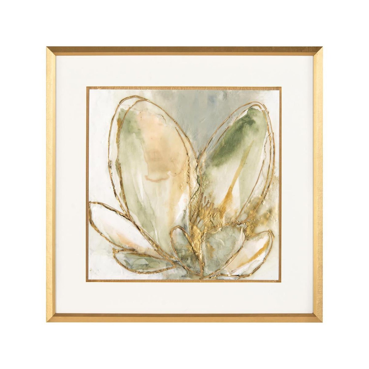 John Richard Blooming Gold Wall Arts Wall Art