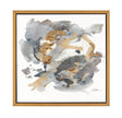 John Richard Jackie Ellens' Gold, Silver, And Grey Wall Art