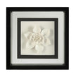 John Richard Black-And-White Porcelain Flower Wall Art