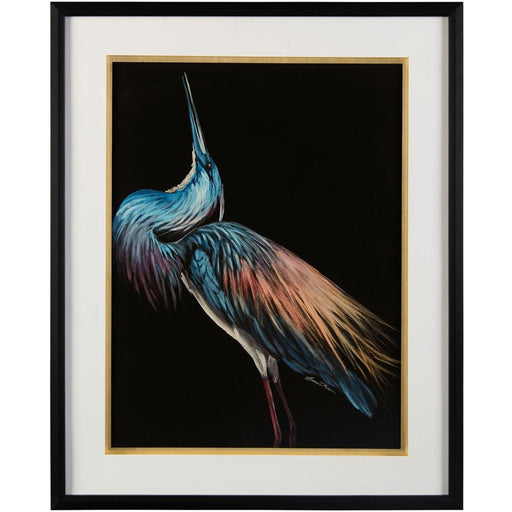 John Richard Annie Moran'S Tri Color Heron Ii Wall Art