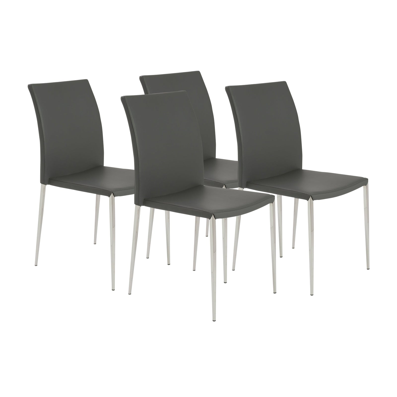 Euro Style Diana Stacking Side Chair - Set of 2