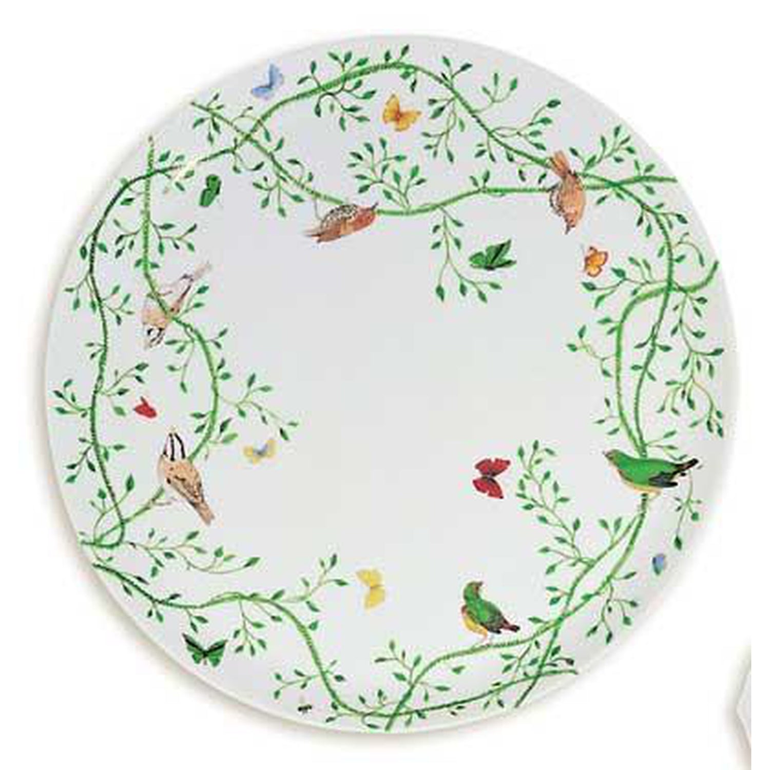 Raynaud Wing Song / Histoire Naturelle Flat Cake Plate