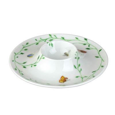 Raynaud Wing Song / Histoire Naturelle Egg Cup On Tray