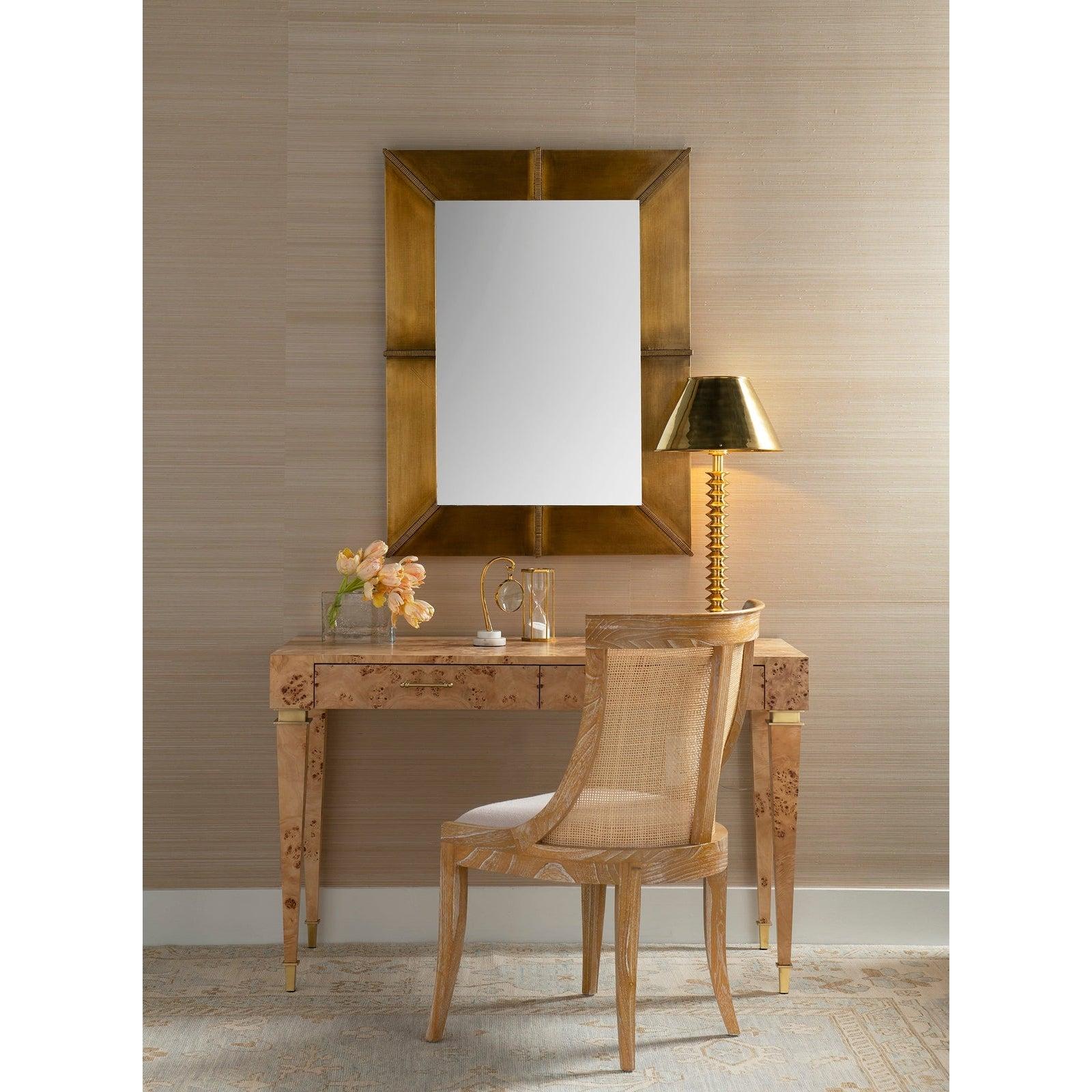 Villa & House Helena Burl Wood Desk by Bungalow 5