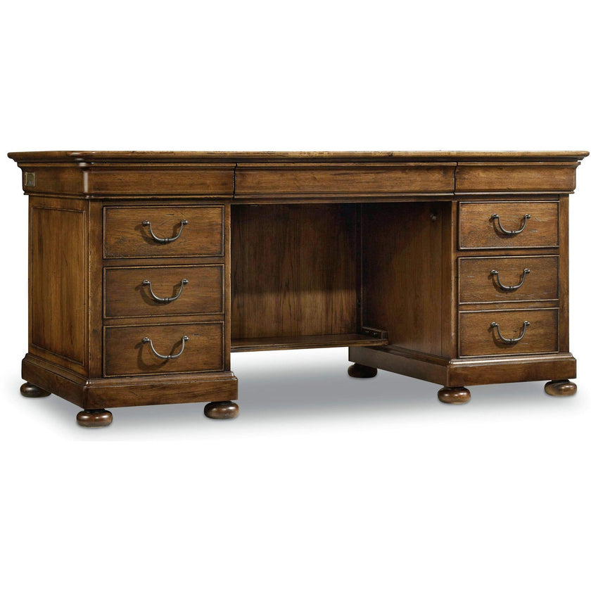 Hooker Furniture Archivist Executive Desk - Thumbnail 4