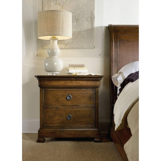 Hooker Furniture Archivist Two Drawer Nightstand