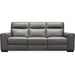 Hooker Furniture Braeburn Leather Sofa w/PWR Recline PWR Headrest