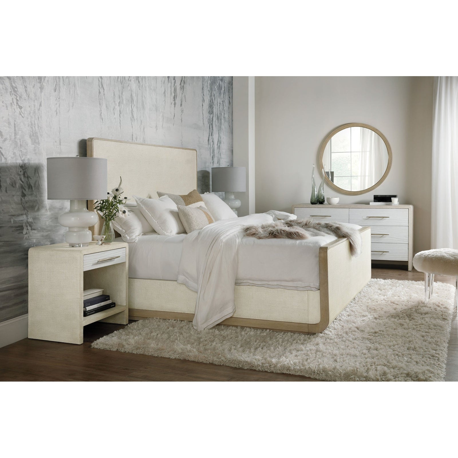 Hooker Furniture Cascade Round Mirror
