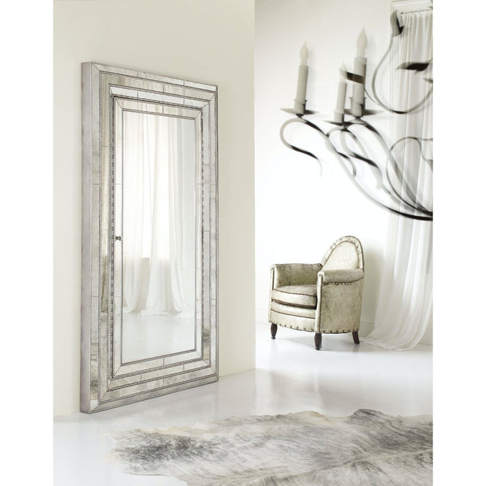 Hooker Furniture Melange Glamour Floor Mirror with Jewelry Storage