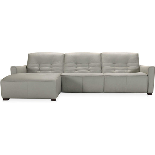 Hooker Furniture Reaux Power Motion Sofa with Chaise w/2 Power Recline