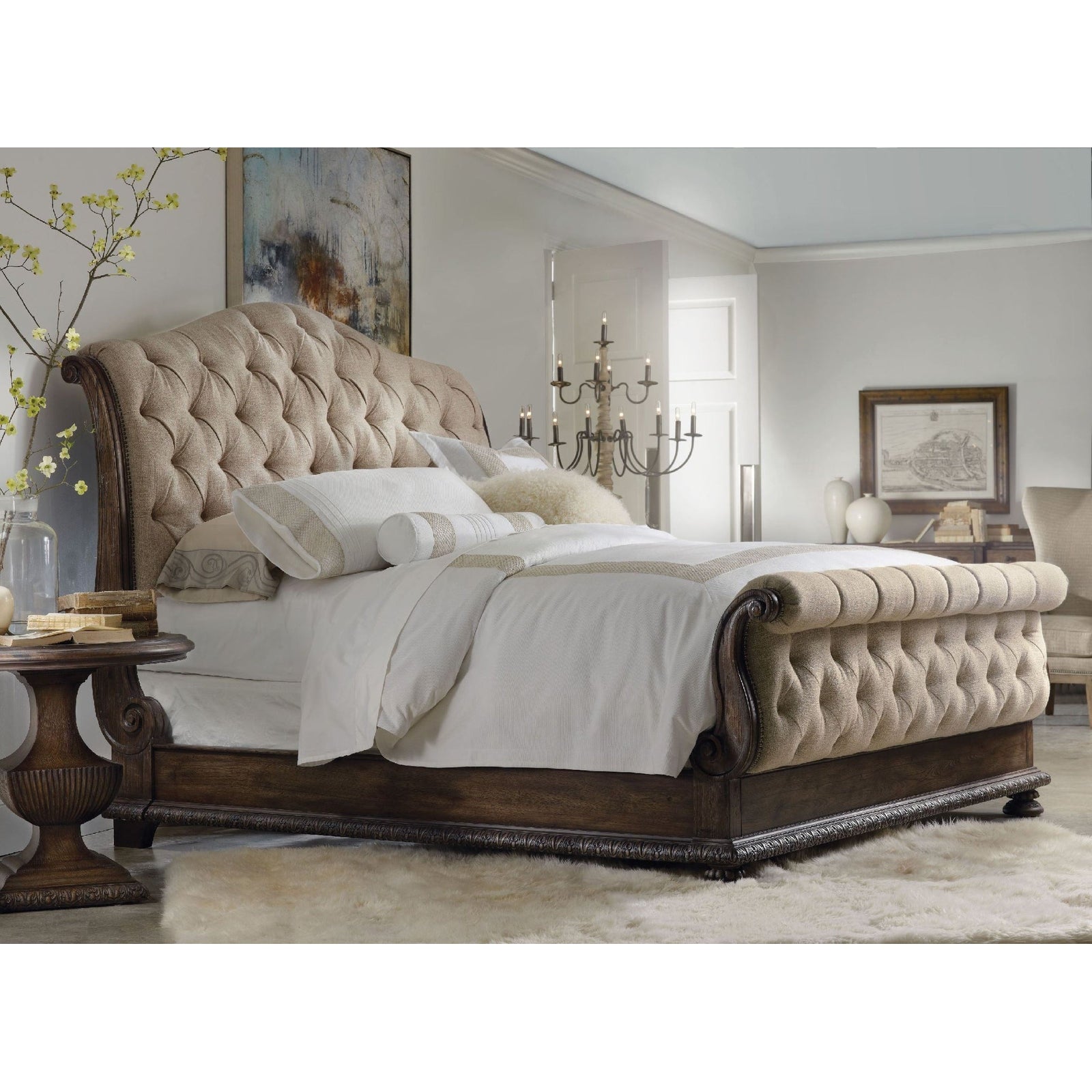 Hooker Furniture Rhapsody Tufted Bed