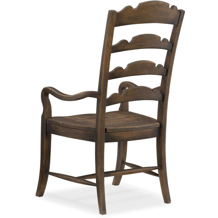 Hooker Furniture Twin Sisters Ladderback Arm Chair