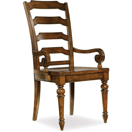 Hooker Furniture Tynecastle Ladderback Arm Chair