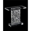 John Richard Textured Crystal Side Table