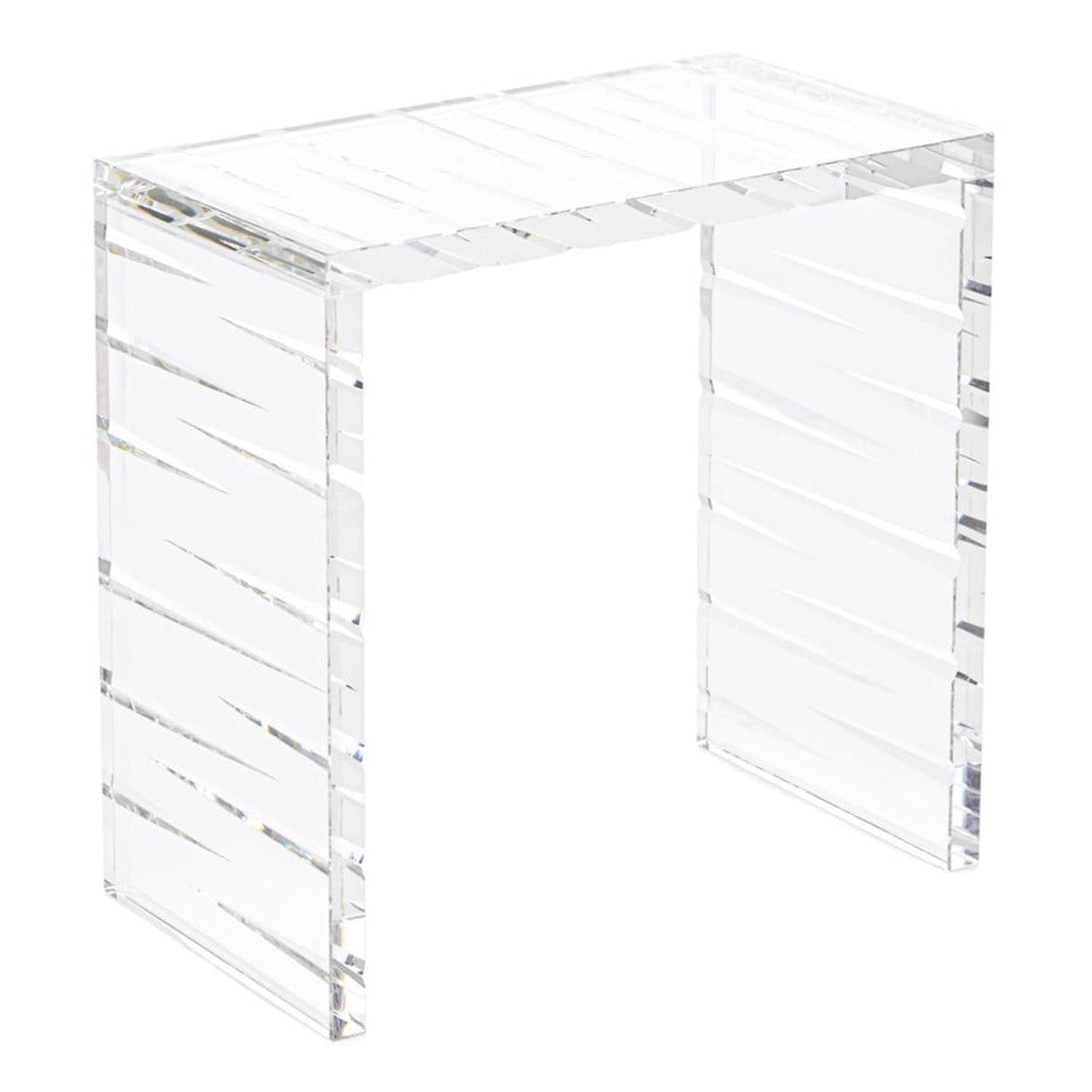 John Richard Cut Crystal Side Table 0268