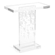 John Richard Crystal Glass Drops Accent Table