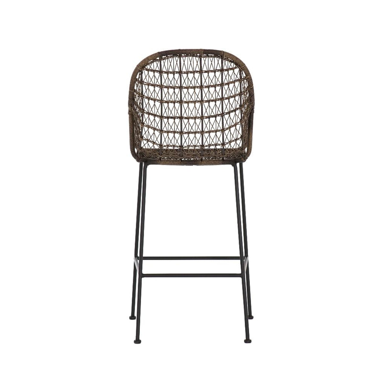 Four Hands Bandera Outdoor Woven Bar Stool