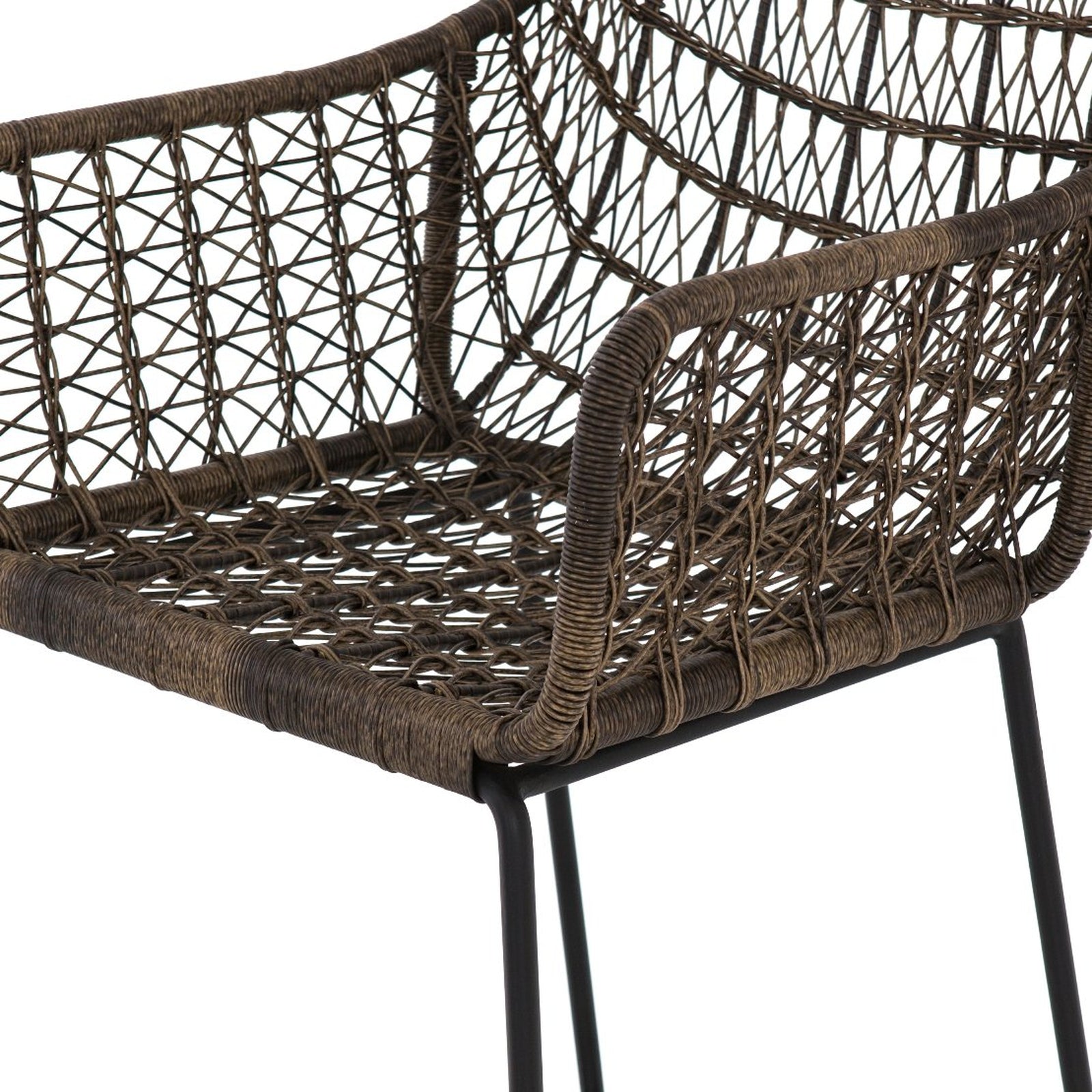 Four Hands Bandera Outdoor Woven Bar Stool