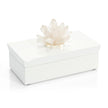 John Richard Long White Box With Quartz
