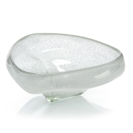 John Richard Sea-Foam Glass Bowl