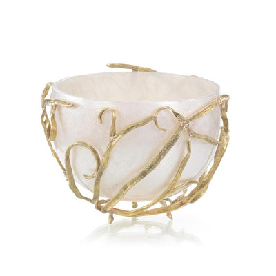John Richard Reeds And Cream Bowl