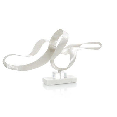 John Richard White Pearlized Sculpture