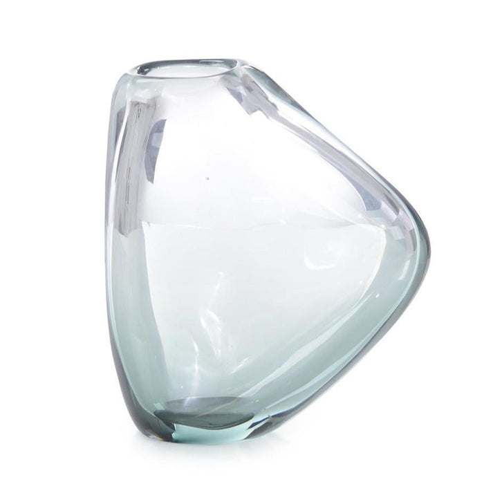 John Richard Handblown Translucent Navy Blue Glass Vase Ii