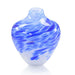John Richard Swirls Of Royal Blue Glass Vase Ii