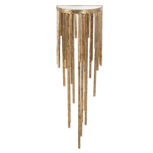 John Richard Staggered Gold Wall Sconce