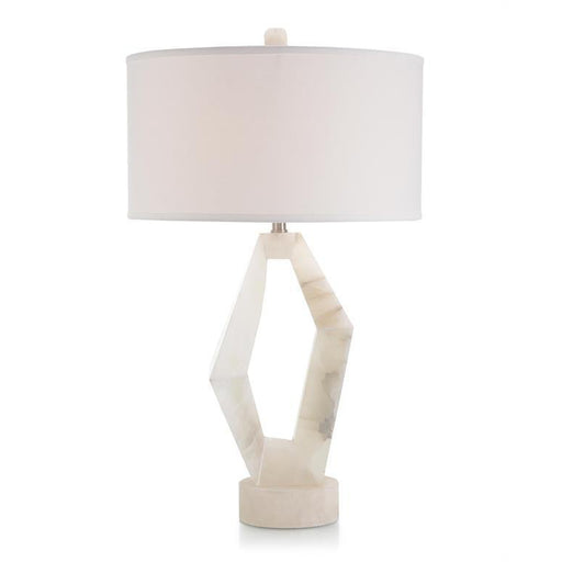 John Richard Abstract Alabaster Table Lamp