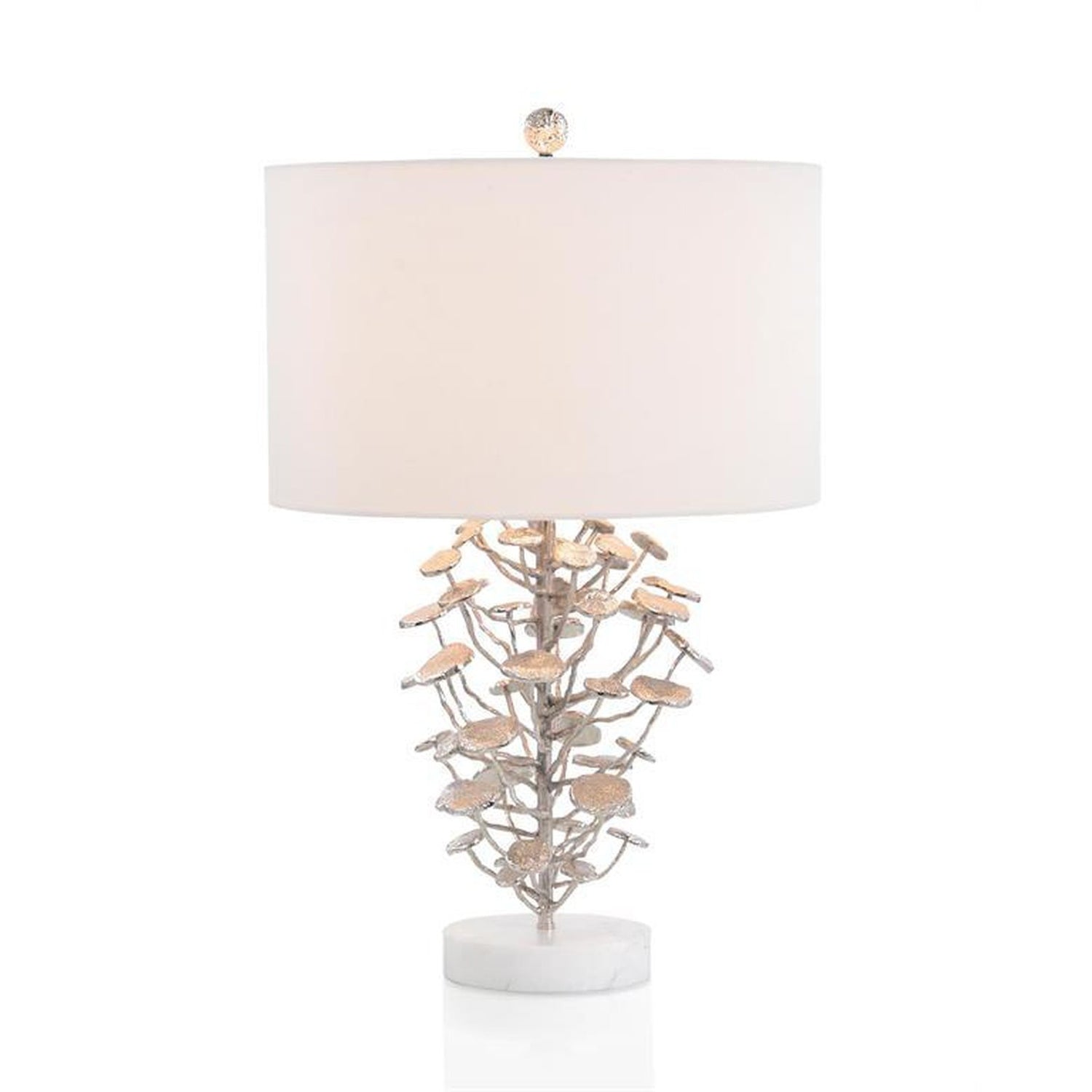 John Richard Nickel-Plated Table Lamp - 10310