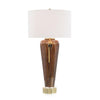 John Richard Lagniappe Brown Enamel Table Lamp