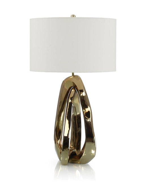 John Richard Amorphic Brass Table Lamp
