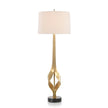 John Richard Graceful Brass Buffet Lamp