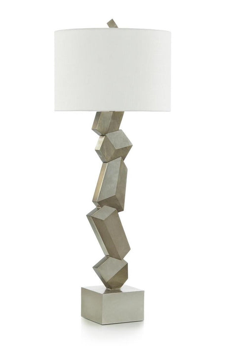 John Richard Trompe-L'Oeil Geometric Buffet Lamp