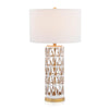 John Richard Lattice Carved Table Lamp