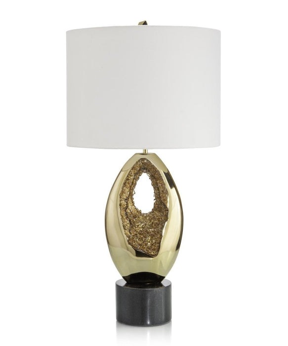 John Richard Glass Geode Table Lamp 10532