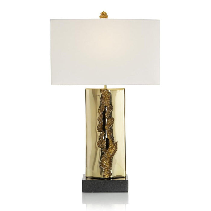 John Richard Glass Geode Table Lamp 10537