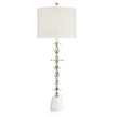 John Richard Polished Nickel Buffet Lamp